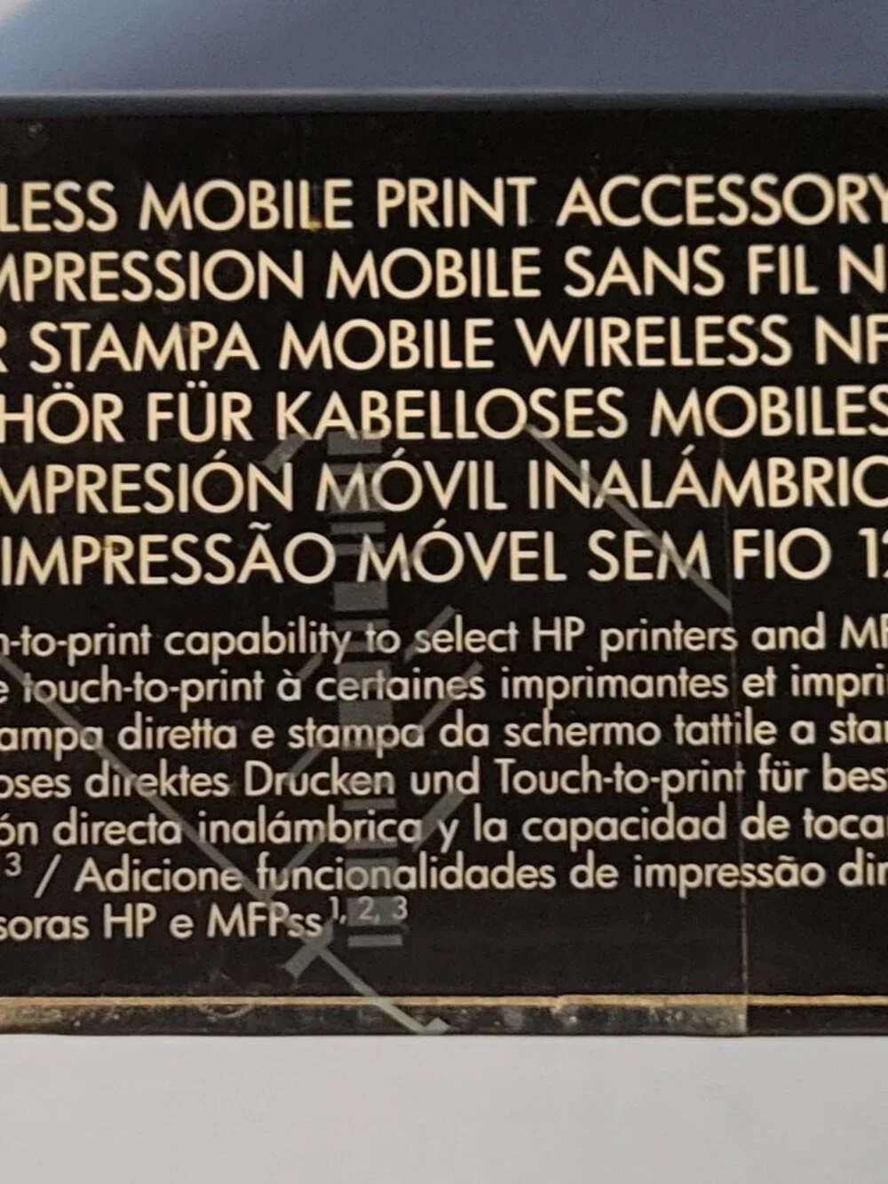 E5K46A HP 1200W NFC and Wireless Mobile Print Accessory